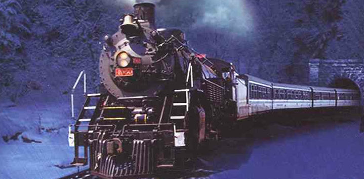 Murder in the Orient Express locomotive